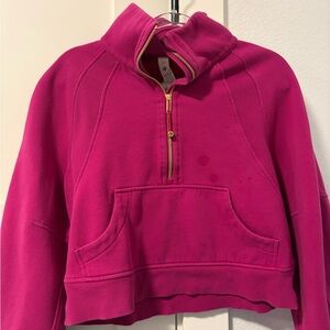 Lululemon Half-Zip Sweatshirt Fuchsia XS/S